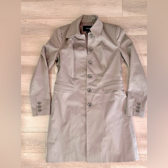 Gray Trench Coat | Jacob - Picture 2 of 8